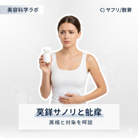 亜鉛サプリで吐き気がするのはなぜ