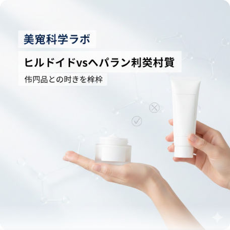 ヒルドイドと市販品（ヘパリン類似物質）の違いは