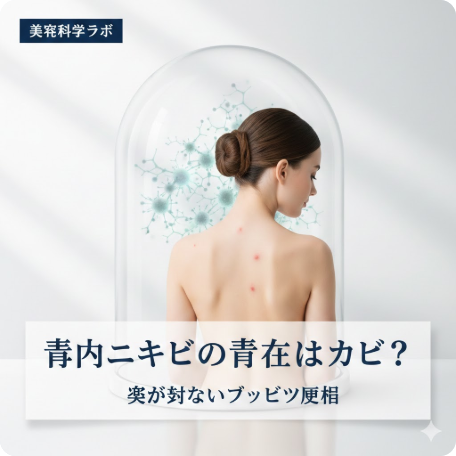 【背中ニキビの正体】薬が効かないブツブツは「カビ」かも