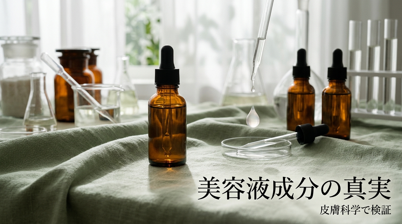 結論ファースト：ウーブローズリッチセラム成分の効果を科学的にどう評価するか