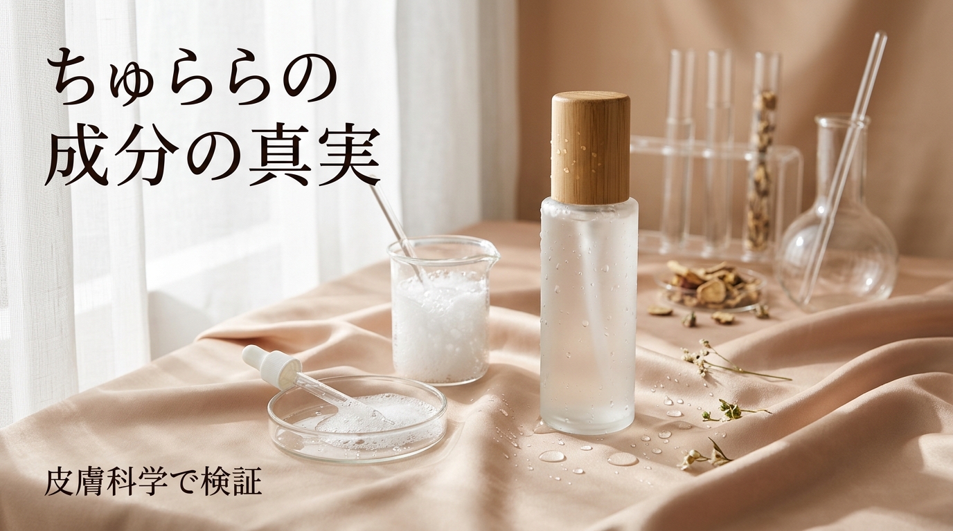 ちゅらら 成分の効果は本当？｜肌バリアへの作用を論文で検証